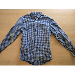 J.Crew blue checkered shirt size XS